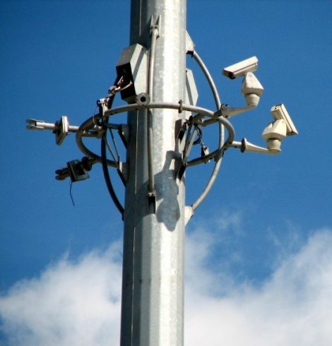 CCTV Mast